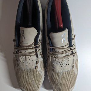 On Cloud Running shoes Beige and Haze